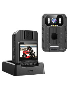 Cámara Corporal SYDYAM R1 4K UHD 64GB Impermeable IP68