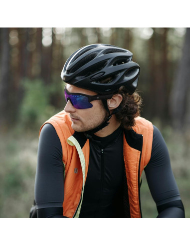 Gafas de Ciclismo WOWRIO Bluetooth UV400 Impermeables 40g