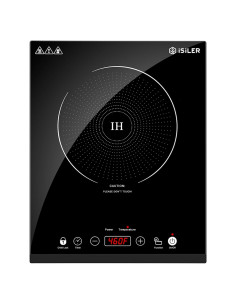 Placa de Inducción Portátil iSiLER 1800W 17cm Táctil