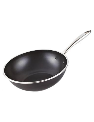 Wok MAGEFESA Prisma 27.94 cm Acero Inoxidable Antiadherente