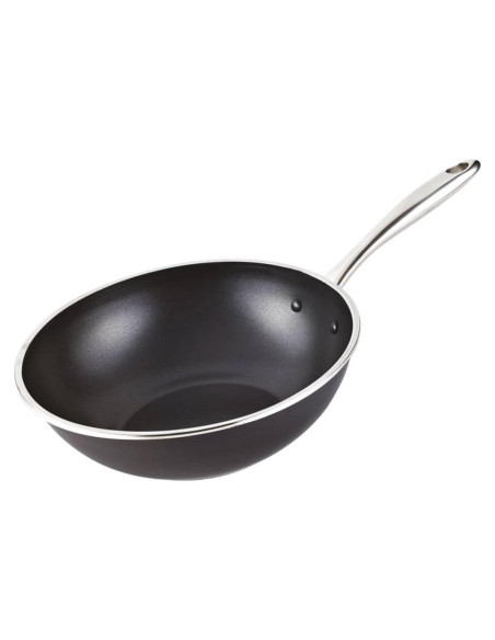 Wok MAGEFESA Prisma 27.94 cm Acero Inoxidable Antiadherente