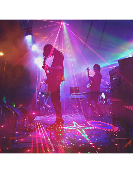 Luz Láser de Fiesta KisMee DQ-R60 RGBP Control Remoto