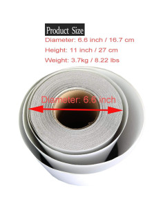 Cinta de Agarre ZUEXT 27x1828cm Antideslizante Transparente 2