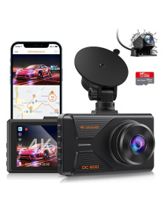 Cámara Dash SPADE 4K Delantera y Trasera WiFi GPS 64GB