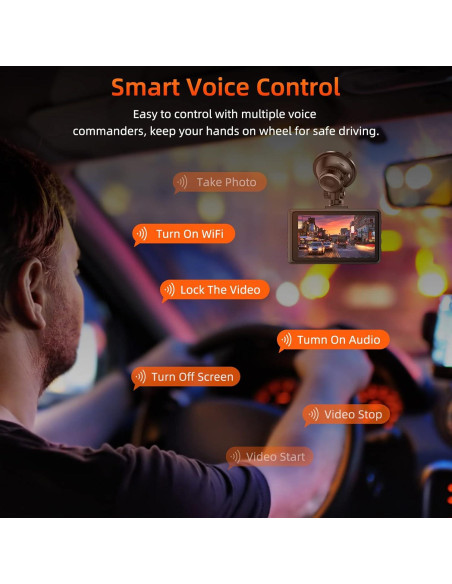 Cámara Dash SPADE 4K Delantera y Trasera WiFi GPS 64GB