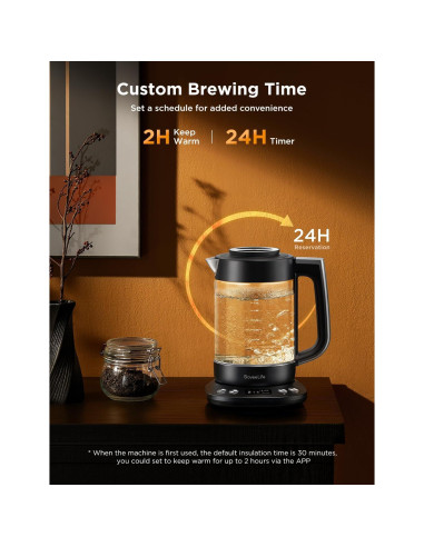 Hervidor Eléctrico GoveeLife H717A 1.7L con Infusor