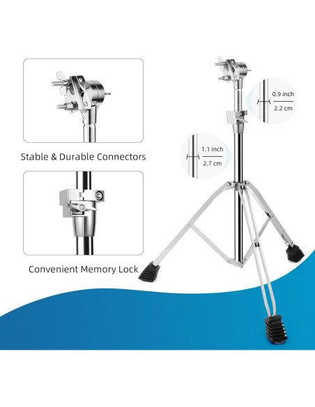 Soporte de Montaje Electrónico TENTOTEN Doble Reforzado 72.9-124.9 cm
