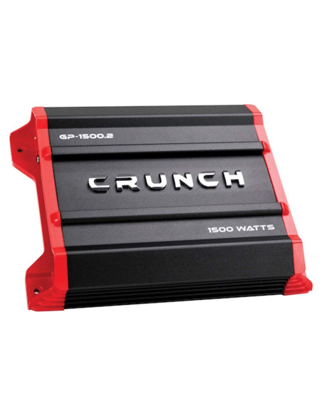 Amplificador Crunch GP-1500.2 1500W 2 Canales Estéreo