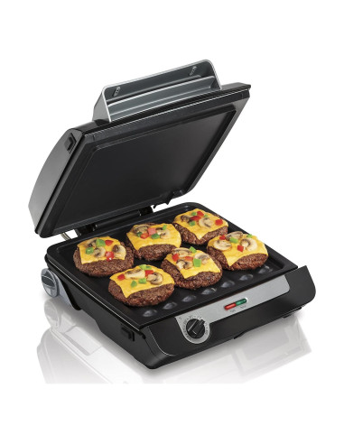 Parrilla 4-en-1 Hamilton Beach 25601 Antiadherente 1400W