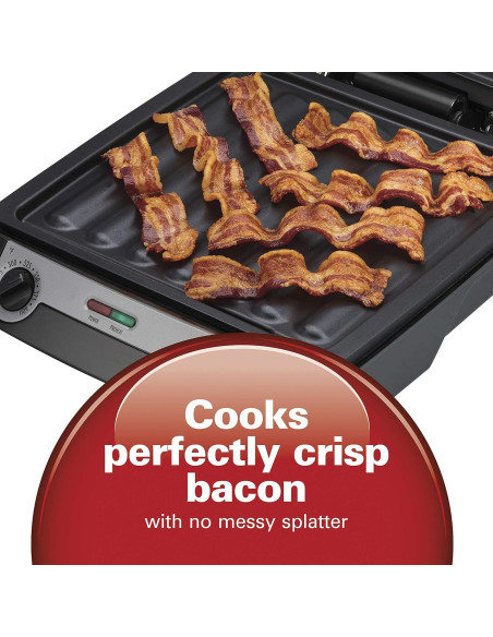 Parrilla 4-en-1 Hamilton Beach 25601 Antiadherente 1400W