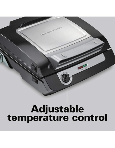 Parrilla 4-en-1 Hamilton Beach 25601 Antiadherente 1400W
