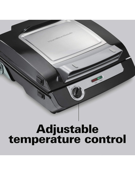 Parrilla 4-en-1 Hamilton Beach 25601 Antiadherente 1400W