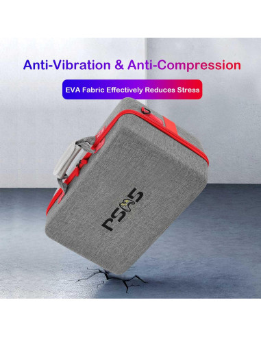 Funda Dura ASNOMY para PS5, Organizador de Viaje 43x27cm