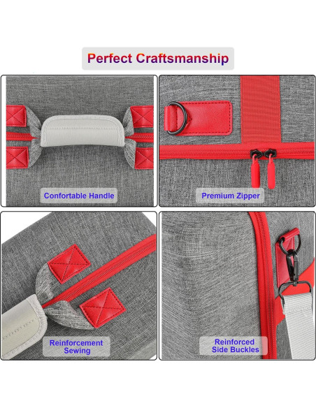 Funda Dura ASNOMY para PS5, Organizador de Viaje 43x27cm