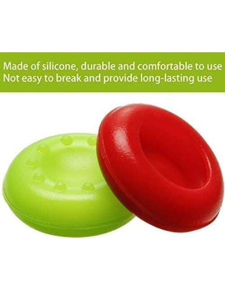 Paquete de 24 Tapas de Silicona Antideslizantes Kongchan para Joystick