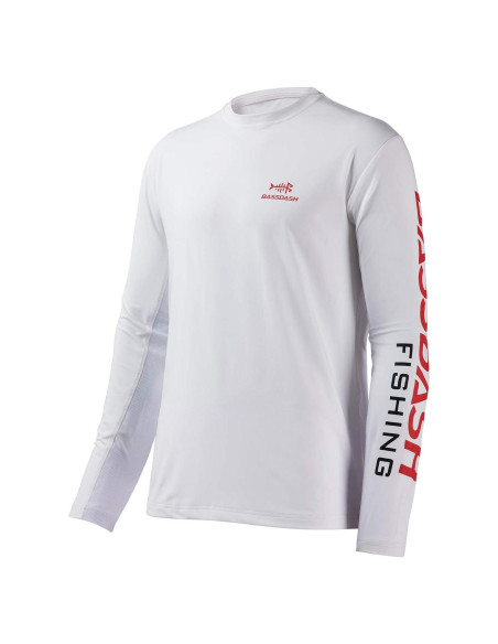 Camiseta de Pesca BASSDASH Hombre UV UPF 50+ Manga Larga