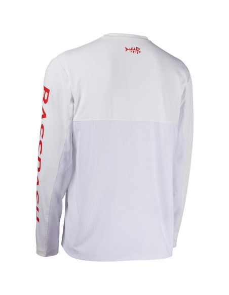 Camiseta de Pesca BASSDASH Hombre UV UPF 50+ Manga Larga