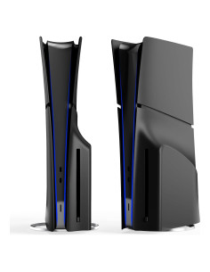Placas Negras 5 en 1 para PS5 Slim - Accesorios Personalizados