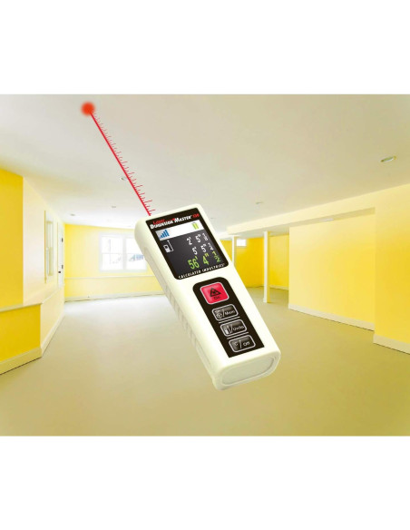 Medidor de Distancia Digital Calculated 3356 con Láser 39.62m