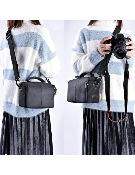 Funda de Cámara Impermeable FOSOTO 19.8x15x10.9 cm