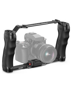 Jaula de Cámara NEEWER CA077 con Doble Mango y Placa Arca