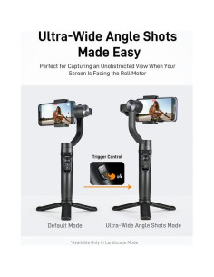 Gimbal Estabilizador Hohem iSteady Mobile Plus 3 Ejes para Smartphone 2