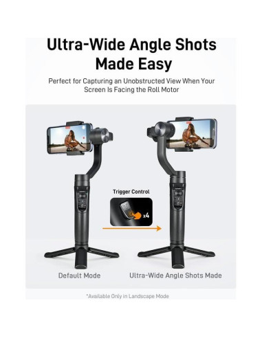 Gimbal Estabilizador Hohem iSteady Mobile Plus 3 Ejes para Smartphone