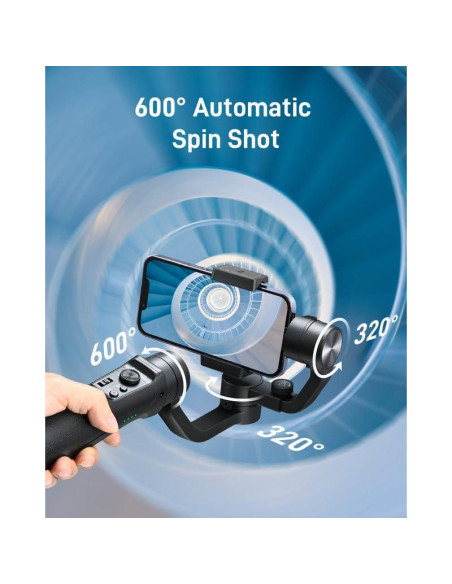 Gimbal Estabilizador Hohem iSteady Mobile Plus 3 Ejes para Smartphone