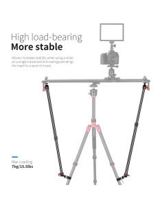 Brazo de Soporte Ajustable Neewer para Deslizador de Cámara 2 Unidades 2