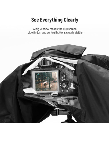 Cubierta de Lluvia NEEWER PB004 para Cámara Grande DSLR