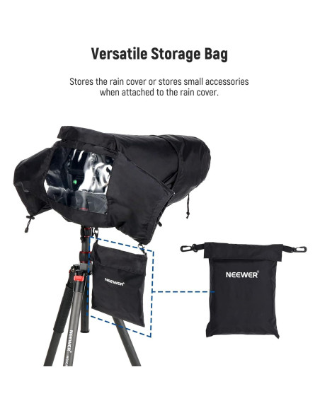 Cubierta de Lluvia NEEWER PB004 para Cámara Grande DSLR