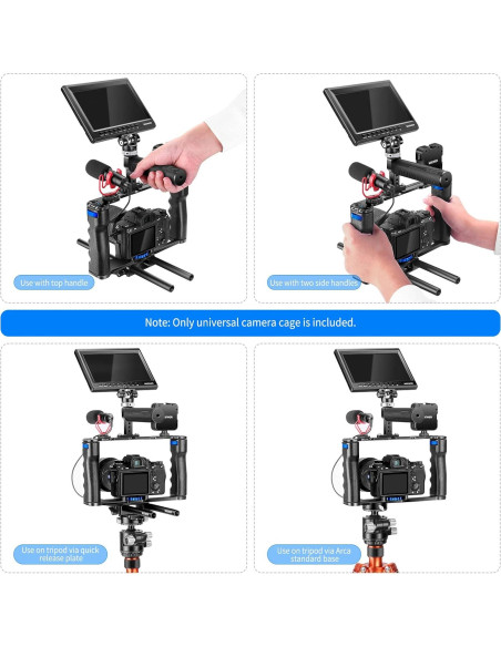 Jaula de Aluminio NEEWER para Cámara DSLR/Sin Espejo