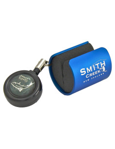 Clip de Varilla Smith Creek Azul con Zinger para Pesca