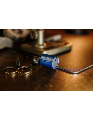 Clip de Varilla Smith Creek Azul con Zinger para Pesca