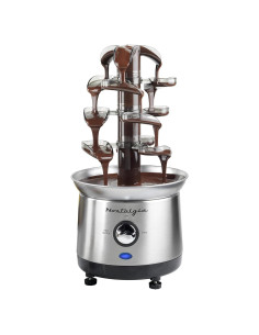 Fuente de Chocolate Nostalgia 4 Niveles Acero Inoxidable 0,91 kg