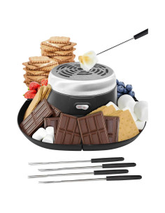 Kit de S'mores Eléctrico ORANLAN con Bandeja Desmontable