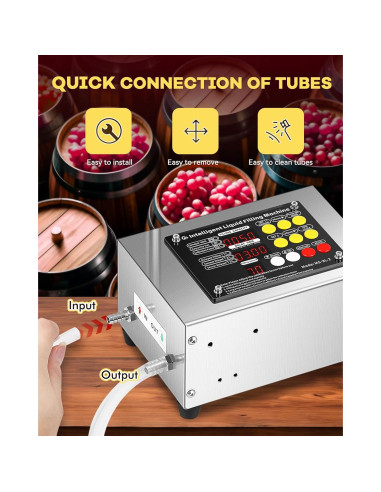 Máquina de Llenado de Líquidos Moonshan MS-3L-2 1-3 L