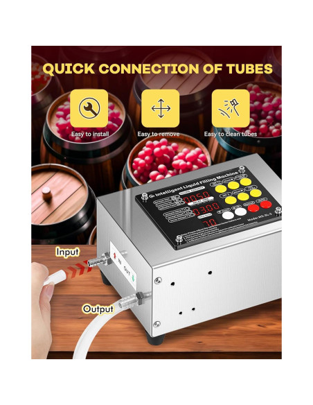 Máquina de Llenado de Líquidos Moonshan MS-3L-2 1-3 L