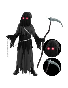 Disfraz de Segador Spooktacular para Niños con Ojos Brillantes