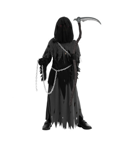 Disfraz de Segador Spooktacular para Niños con Ojos Brillantes