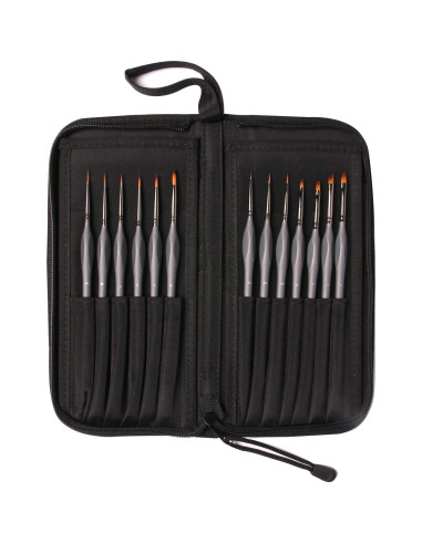 Kit de Pintura en Miniatura Artistik 13 Pinceles Detalle Fino