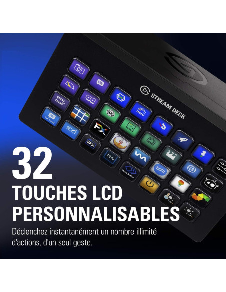 Elgato Stream Deck XL - Controlador Avanzado 32 Teclas LCD