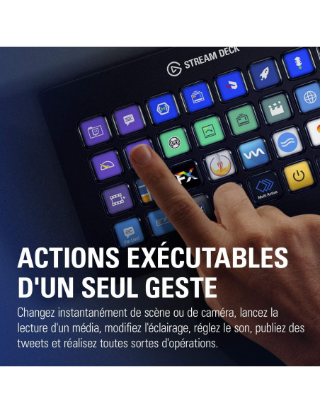 Elgato Stream Deck XL - Controlador Avanzado 32 Teclas LCD