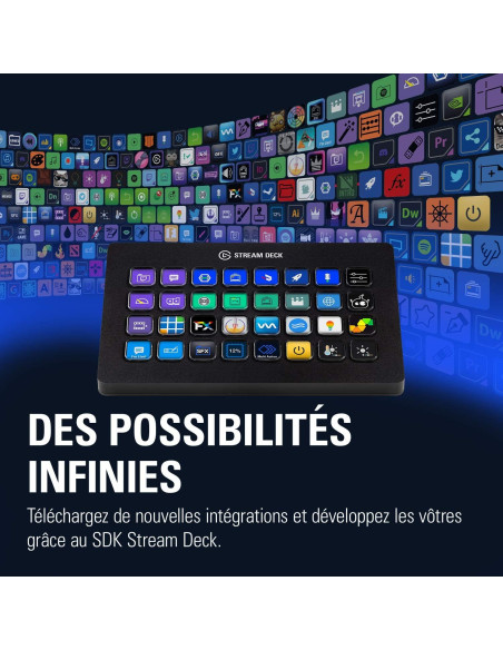 Elgato Stream Deck XL - Controlador Avanzado 32 Teclas LCD