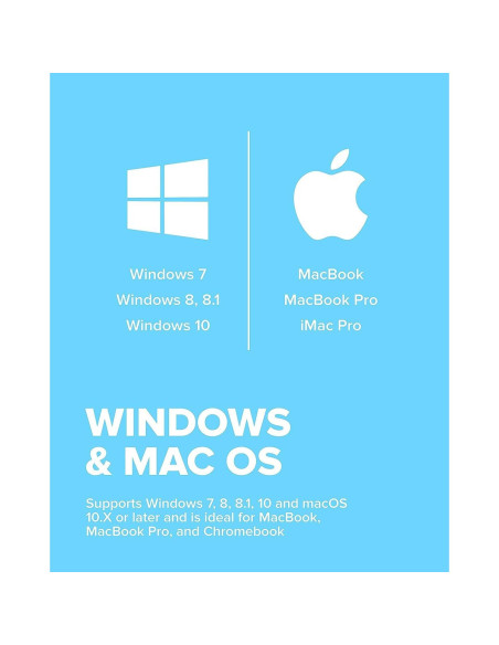 Estación de Acoplamiento VisionTek VT2000 USB-C 3 Monitores
