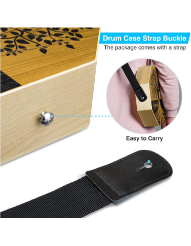 Cajón Bicolor POGOLAB de Madera Portátil 1.08kg