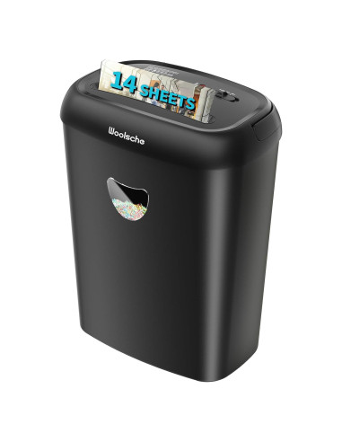 Destructora Woolsche CD210P-14 14 hojas P-4 corte cruzado