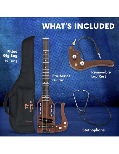 Guitarra Pro-Series Traveler 6 Cuerdas Madera Antigua