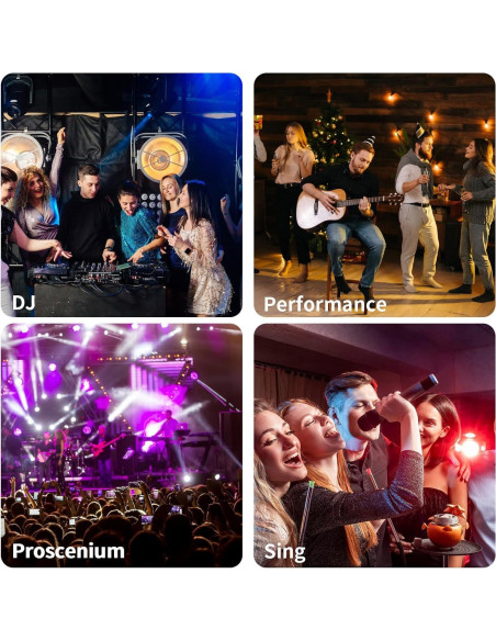 Soporte de Altavoz 2 en 1 GZGDLJQ Ajustable 86 a 124 cm