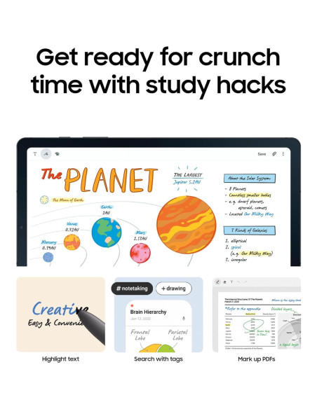 Tableta Samsung Galaxy Tab S6 Lite 10.4" 128GB WiFi Gris